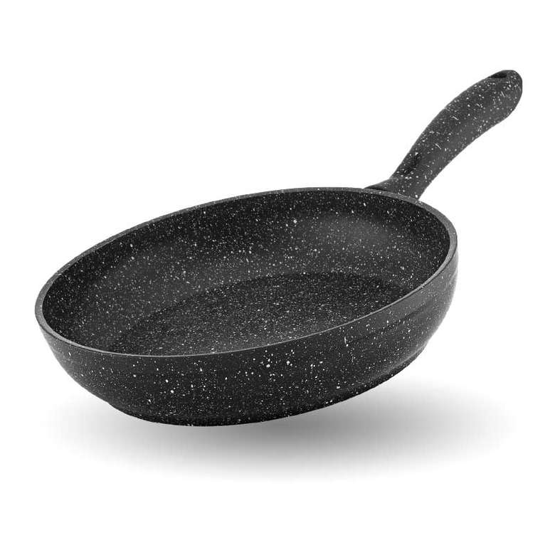 Hascevher Ezme Granite Pan 26 Cm Dark Black