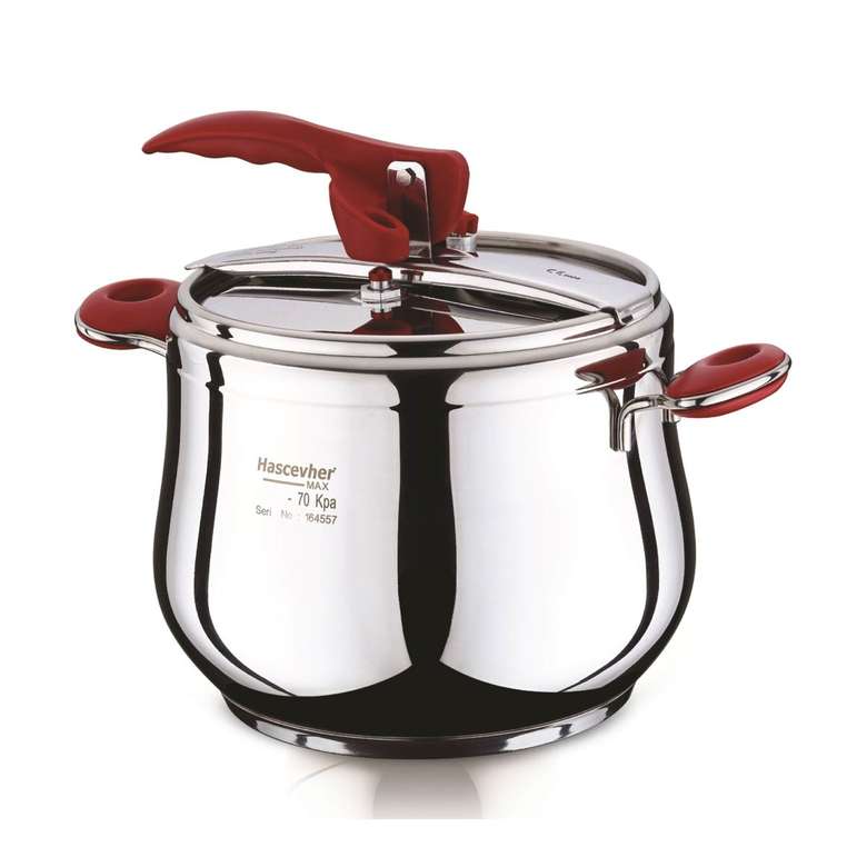 Hascevher Casserole Pressure Cooker 7 L