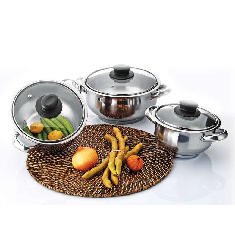 Hascevher Home Perfect Cookware Set 6 Pcs.