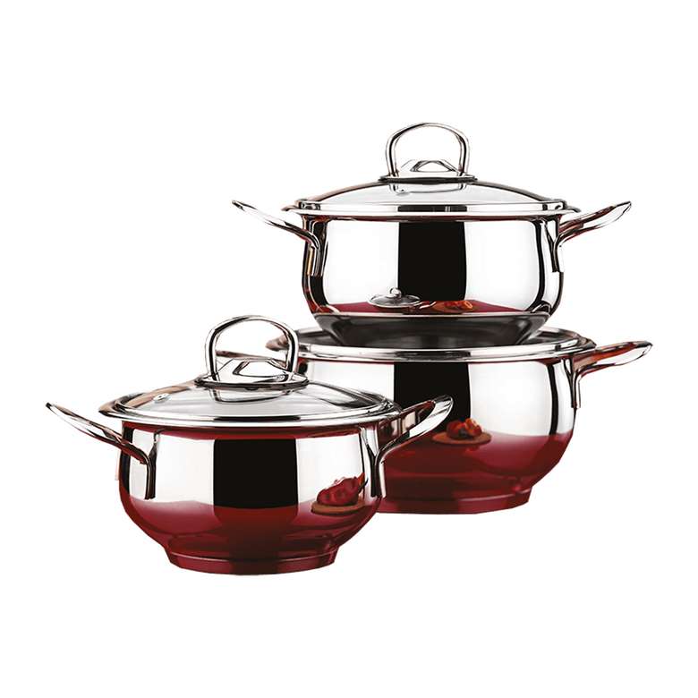 Hascevher Cookware Set 6 Pieces