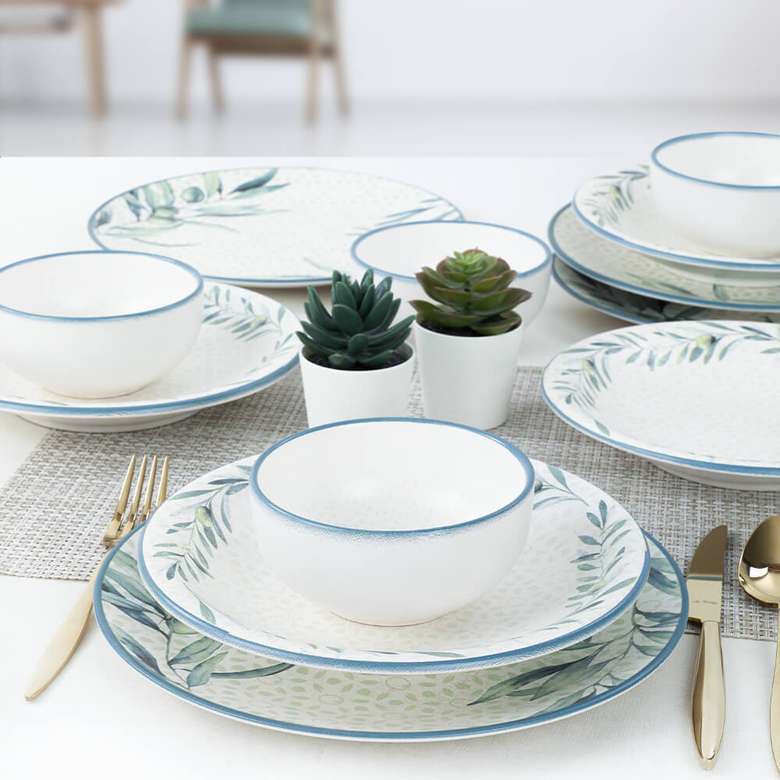 Keramika Lina Dinnerware 12 Pieces for 4 Persons