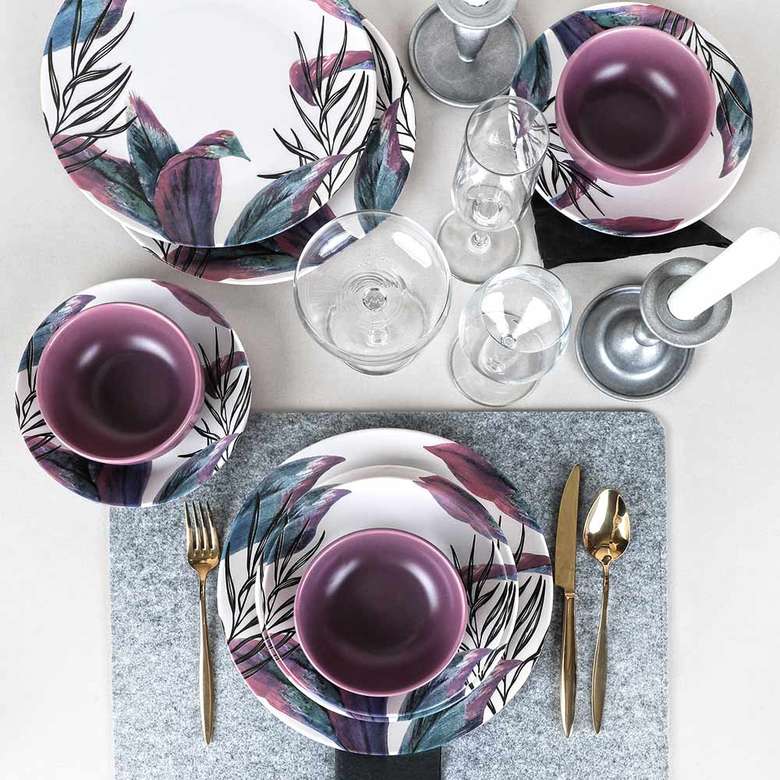 Keramika Vio Dinner Set 24 pieces for 6 people