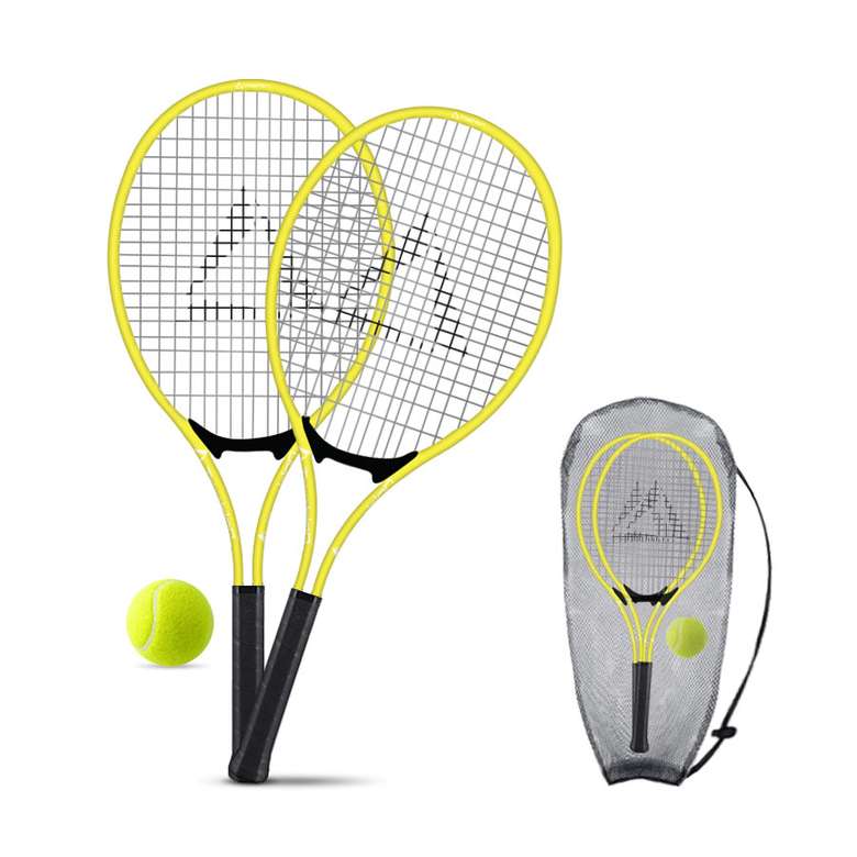 Tennis Racket Set Yellow