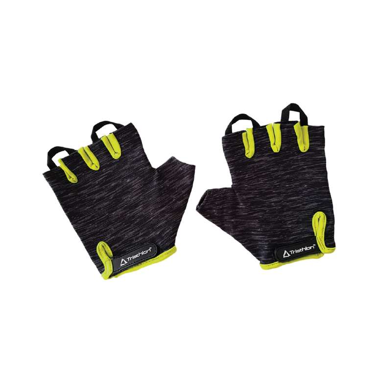 Triathlon Sports Gloves Yellow