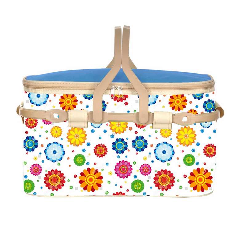 Insulated Bag Picnic Bag Red Blue