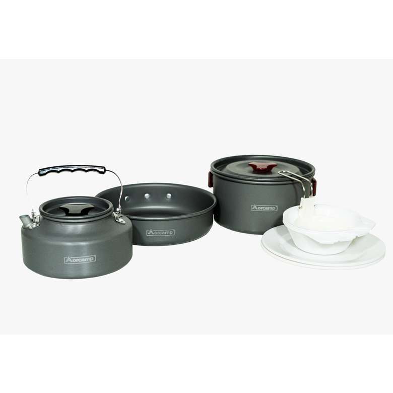 Orcamp 3 Pcs Camping Cookware Set