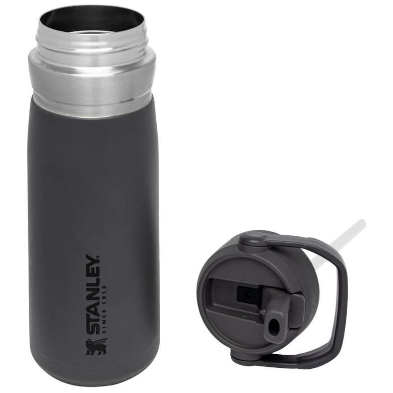 Stanley Go Water Thermos with Straw 0.65 ml Gray