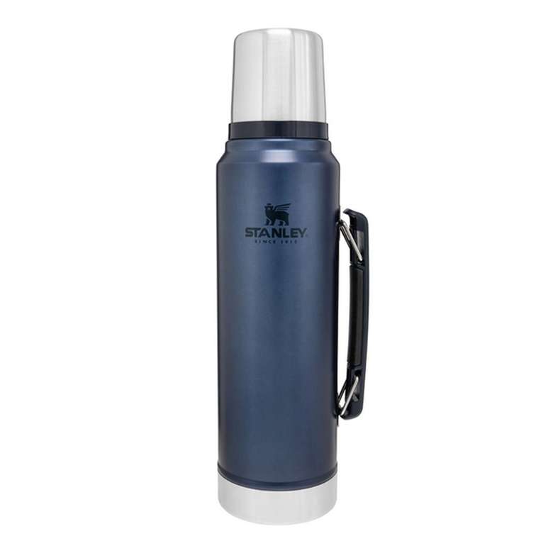 Stanley Classic Vacuum Steel Thermos 1 L Navy Blue