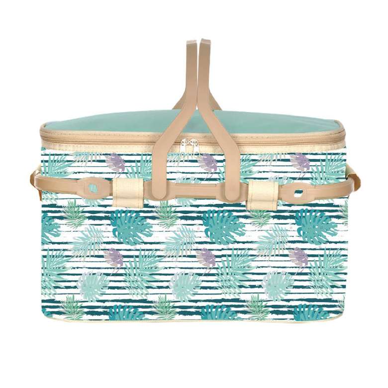 Insulated Picnic Basket 24 L Green