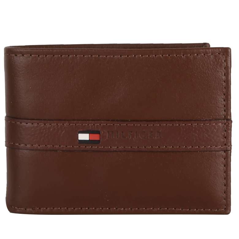 Tommy Hilfiger Men's Wallet Dark Brown