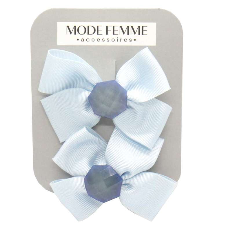 Floral Fabric Buckle Blue