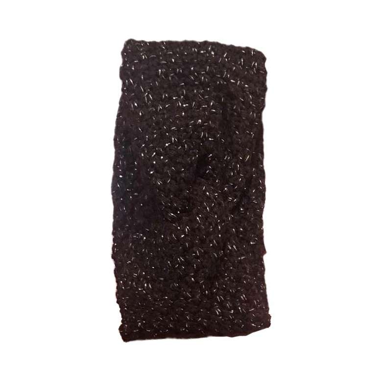 Women's Winter Knitted Bandana Brown Standard