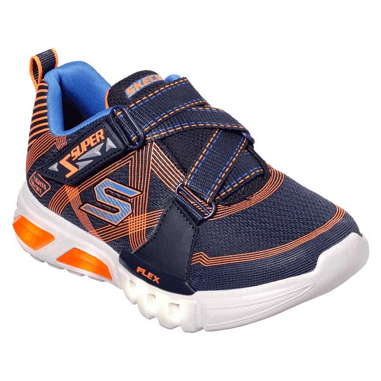 Skechers Kids Sneakers Navy Orange