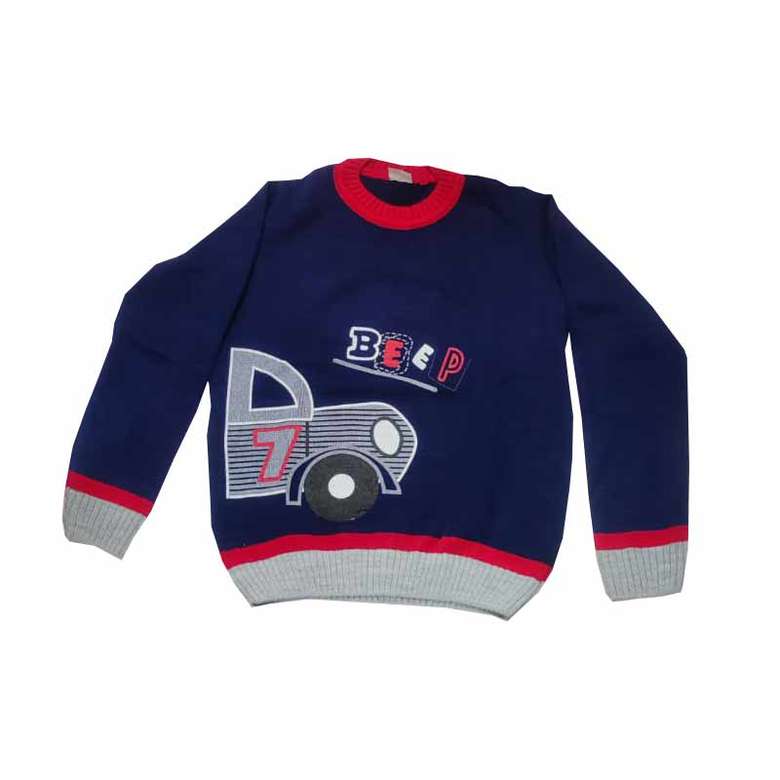 Girls/Boys Sweater Navy Blue