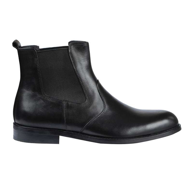 Elegante Nera Nero Men's Boots Black