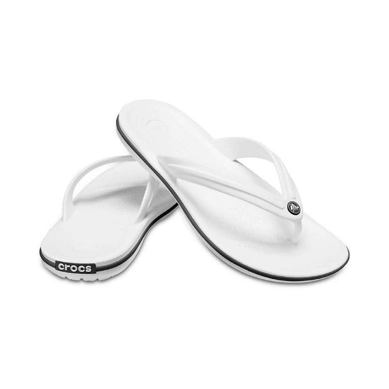 Crocs Crocband Flip 11033-100 Men's Slippers White