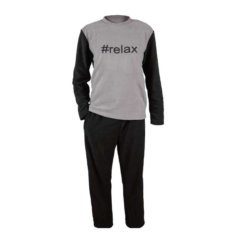 Men's Fleece Tracksuit Set Gray