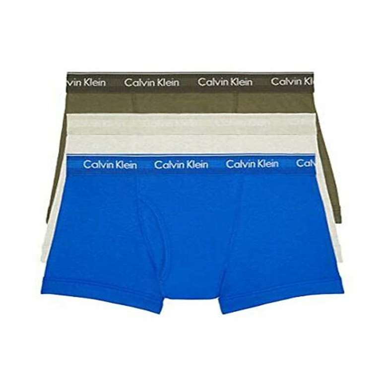 Calvin Klein NB4002-908 Men's Boxer 3-Pack Multi Color