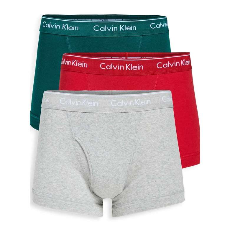 Calvin Klein NB4002-939 Men's Boxer 3-Pack Multi Color