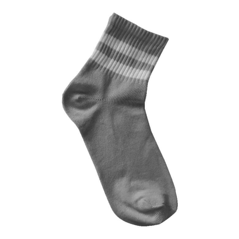 Men's Half Ankle Socks Gray Black Navy Blue