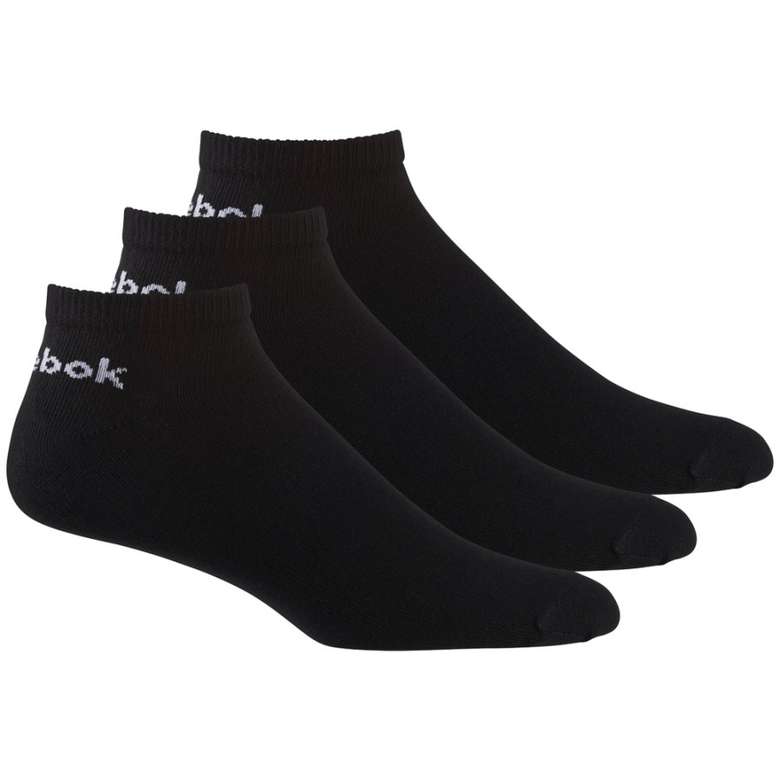 Reebok AB5277 3-pack Unisex Socks Black, 35-38