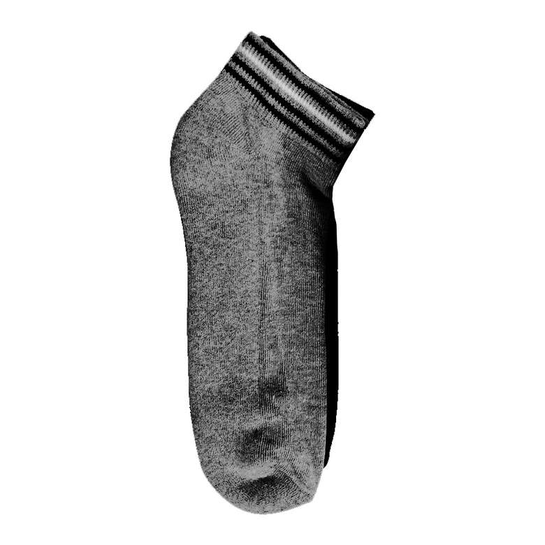 Silk & Blue Men's Sports Terry Socks Black