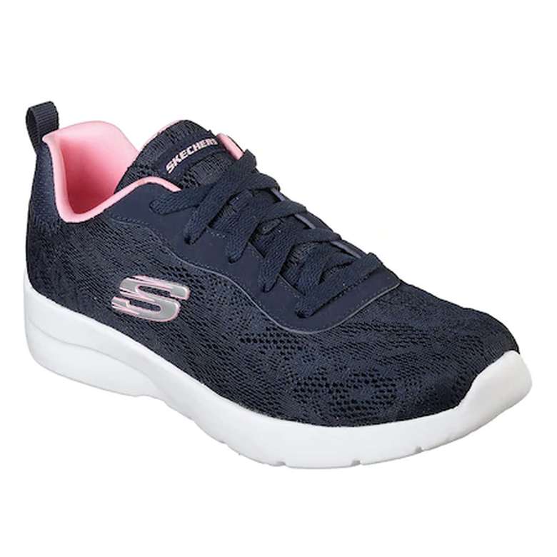 Skechers 12963-NVPK Women's Sneakers Navy Blue