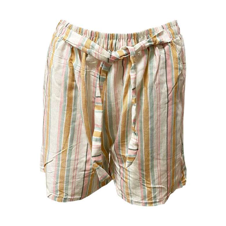 Women's Linen Look Shorts Cream