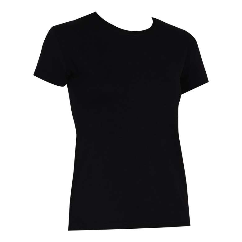 Silk & Blue Women's Basic T-shirt Black