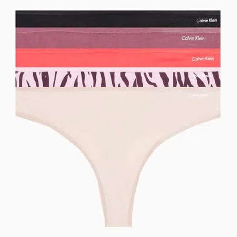 Calvin Klein QD3746-903 Women's Underwear 5 Pack Multicolor