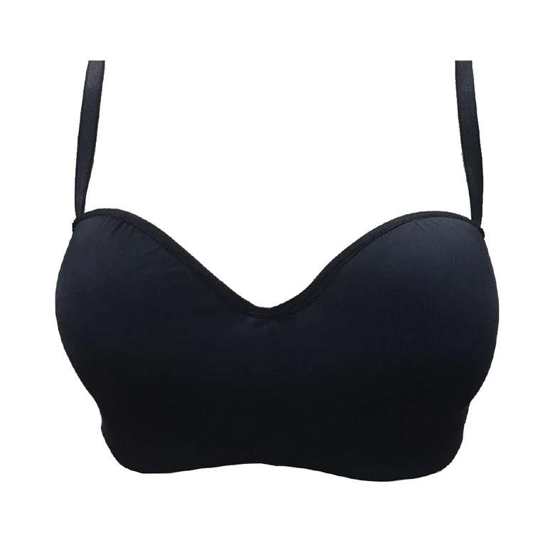 Silk & Blue Women's Lotus Bra Black