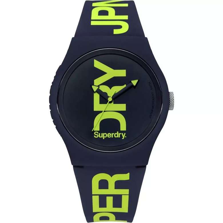 Superdry SYG189UN Men's Wristwatch Navy Blue