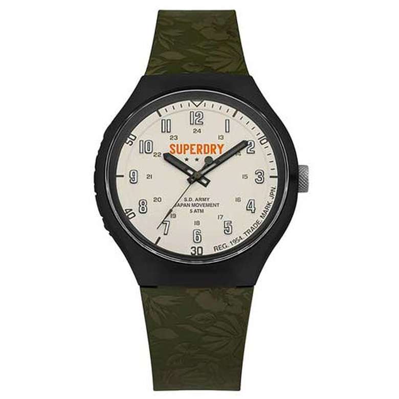 Superdry SYG225N Men's Wristwatch Green Black