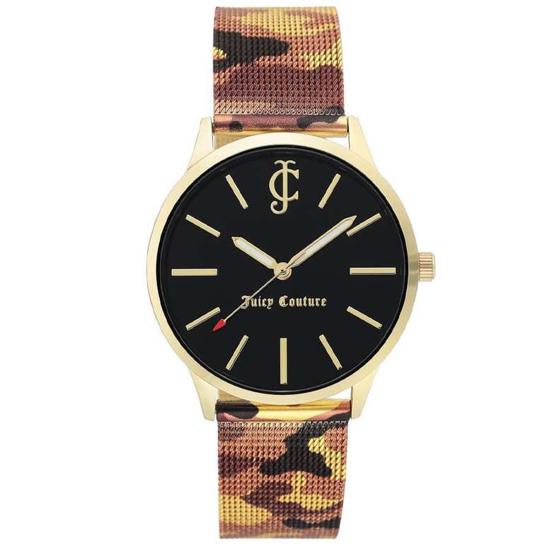 Juicy Couture JC-1130GPC Women's Wristwatch Black Gold