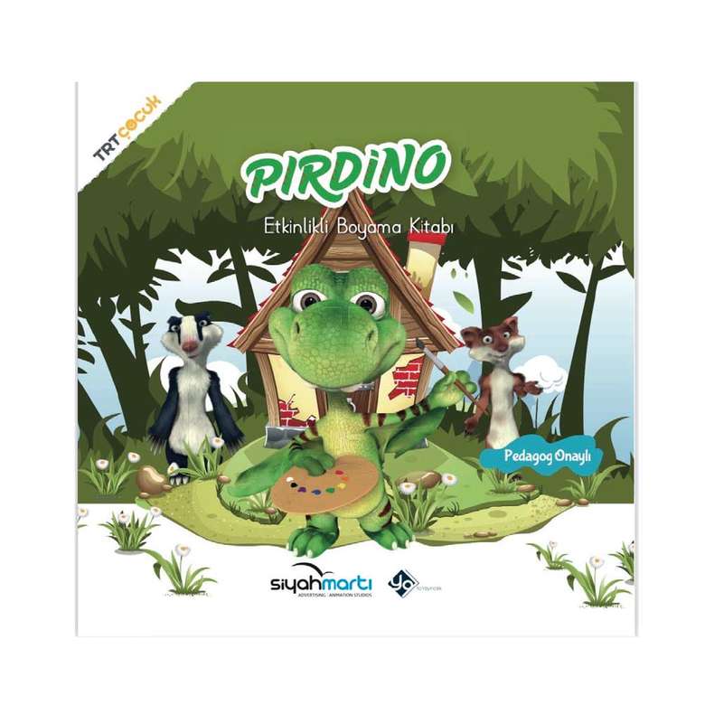 Trt Kids Pirdino Activity Coloring Book 2