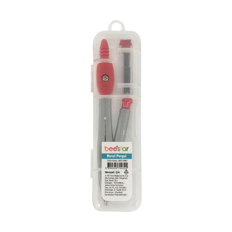 Beestar Metal Compass Red