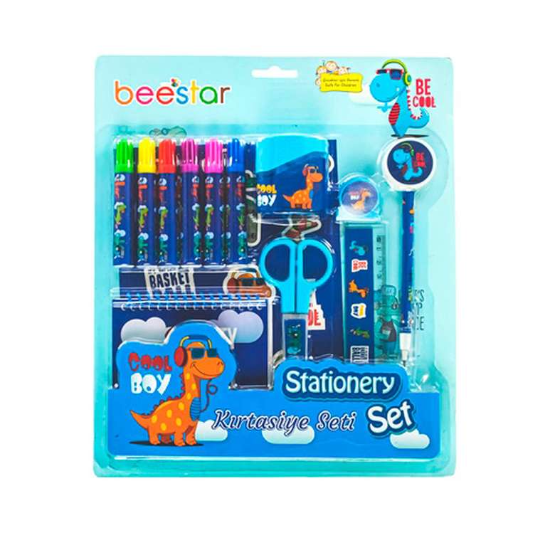 Beestar Stationery Set Blue