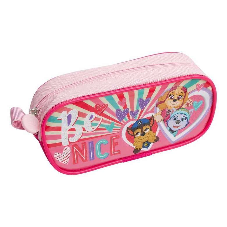 Split Kindergarten Pencil Bag Pink