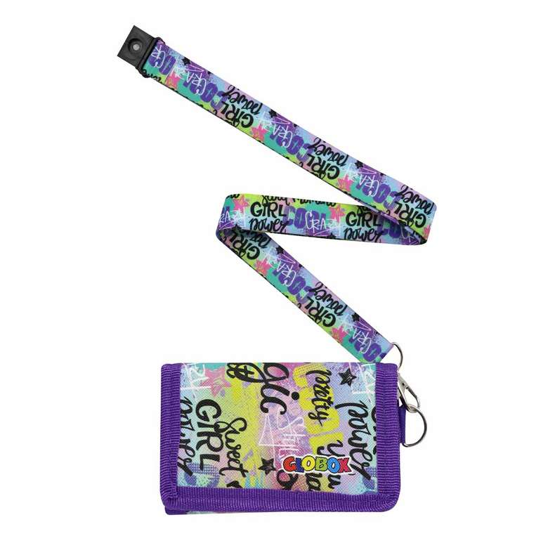 Globox Student Wallet Purple