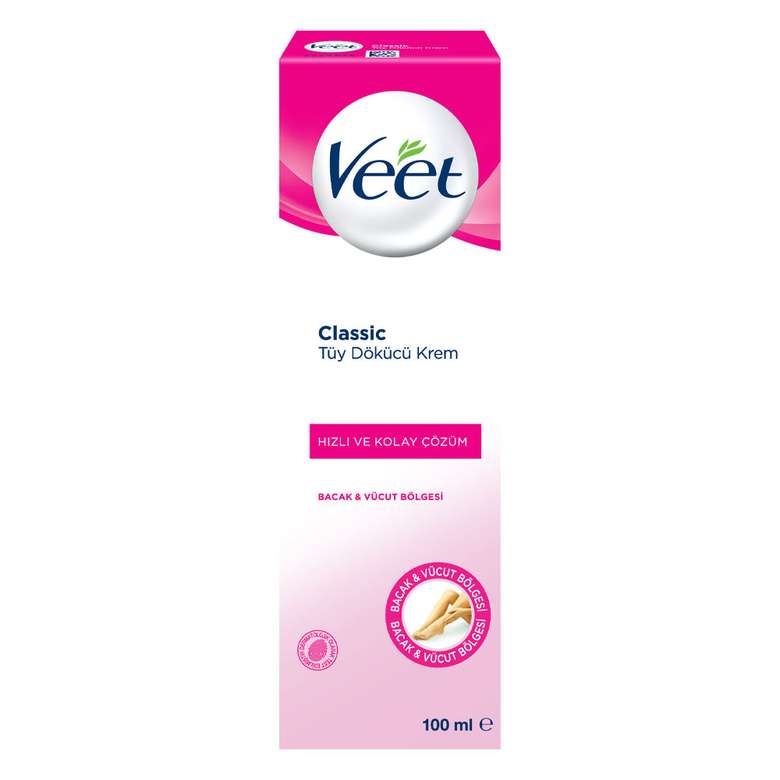 Veet Hair Removal Cream Classic 100 Ml