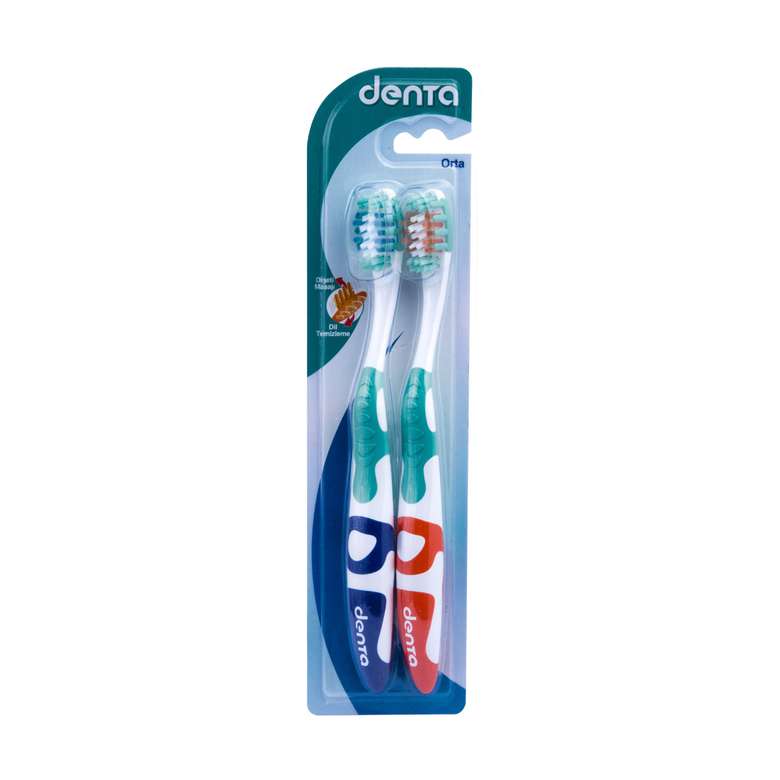 Denta Toothbrush Medium 1+1