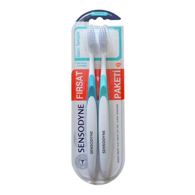 Sensodyne Toothbrush Deep Cleaning 1+1 Piece