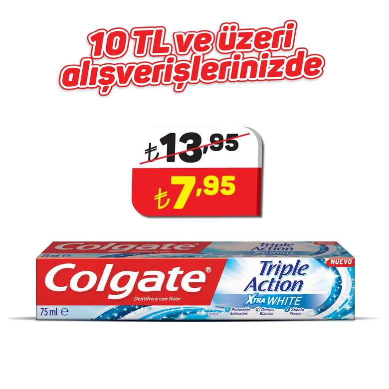 Colgate Toothpaste Triple Action 75 ml