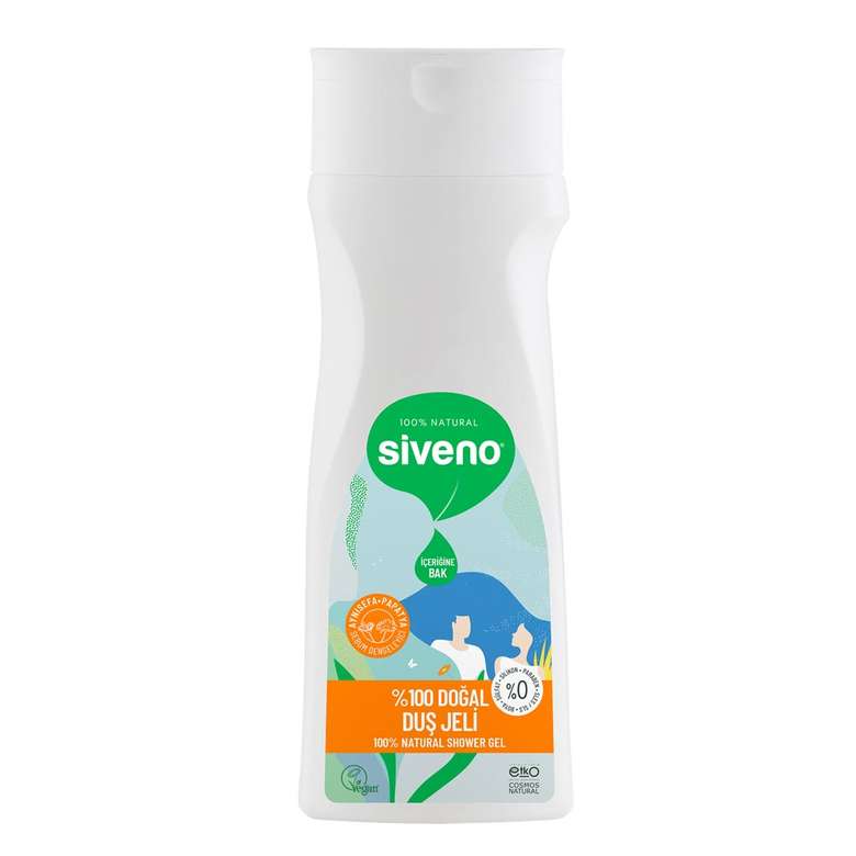 Siveno 100% Natural Shower Gel 300 Ml