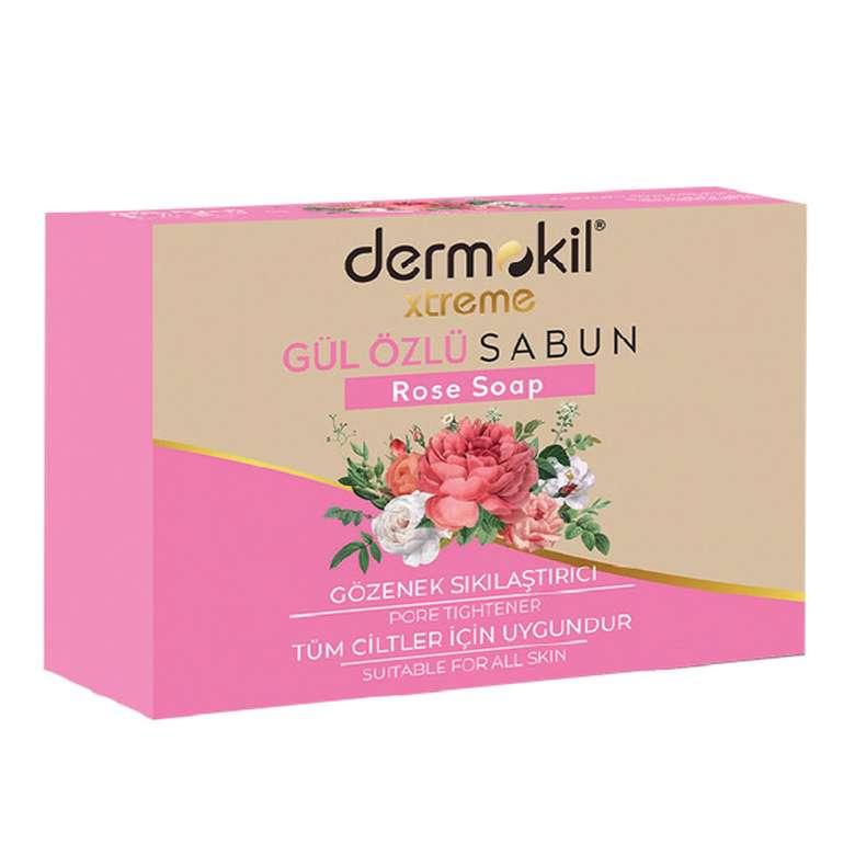 Dermokil Solid Soap with Rose Extract 100 G