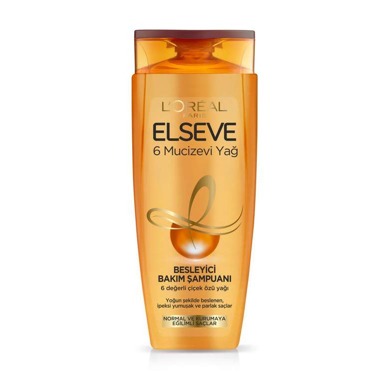 L'Oreal Paris Elseve 6 Miraculous Oil Nourishing Care Shampoo 450 ml