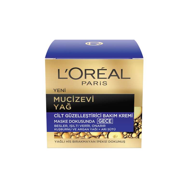 L'Oreal Paris Miraculous Oil Skin Beautifying Night Cream 50 Ml