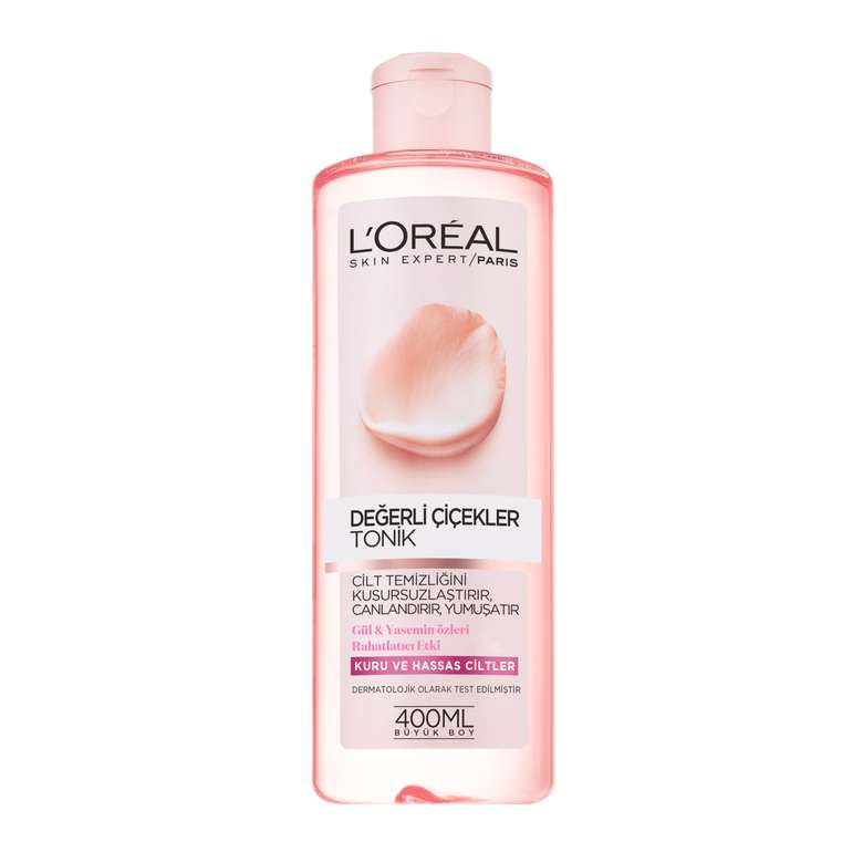 L'Oreal Paris Precious Flowers Tonic For Dry & Sensitive Skin 400 Ml