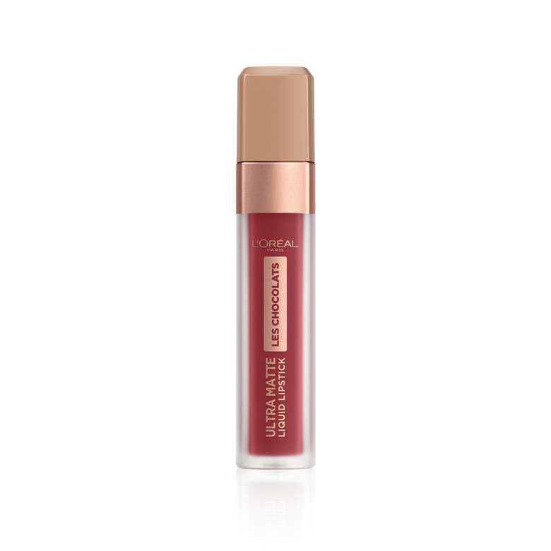 L'Oreal Paris Les Chocolats Ultra Matte Liquid Lipstick - 864 Tasty Ruby