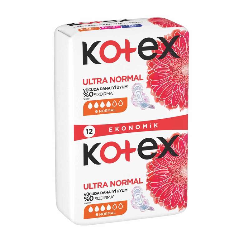 Kotex Hygienic Pad Ultra Normal 12 pcs